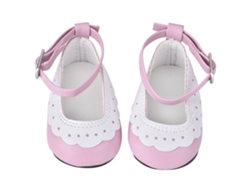 Ats-zapatos De Cuero Artificial Con Encaje Para Muñecas De 18 Pulgadas Accesorio Regalo