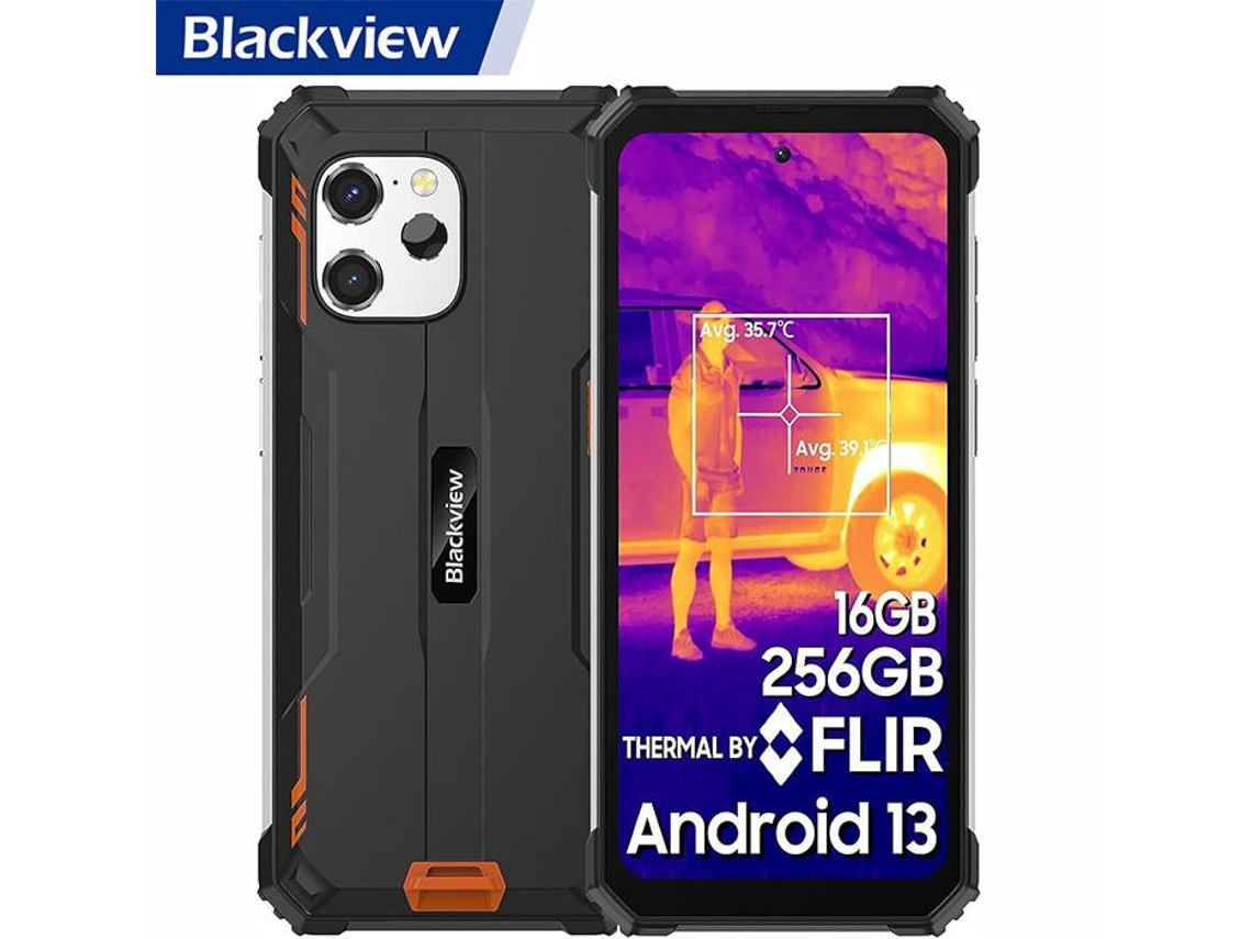 Smartphone BLACKVIEW ROCK 3 (6.78'' - 32 GB - 256 GB - Laranja)