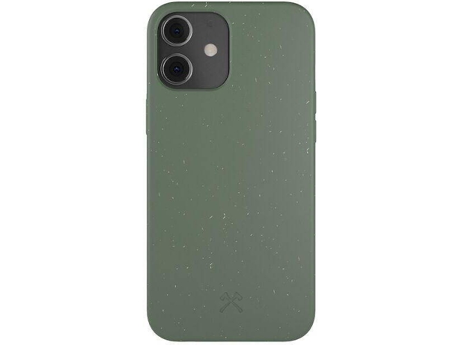 Funda iPhone 12 Mini WOODACESSORIES Bio Ecológica Verde
