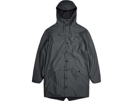Abrigo RAINS Mujer (L - Gris)