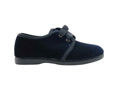 Zapatos de Niño TOKOLATE Blucher Terciopelo Azul (29)