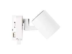 Foco Carril Monofásico "lumiastra" 1xgu10 Blanco Sin Bombilla|greenice