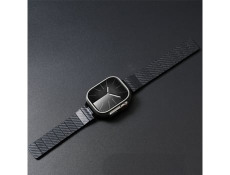 Correa de reloj universal con textura de fibra de carbono para Sam