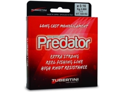 Línea de Pesca de monofilamento TUBERTINI Predator Garnet (0.220 mm - 0,20 mm)