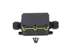 Caja De Empalme Eléctrica Ip68 Impermeable 2 Vías Plástico Pa66 Externa Para Iluminación Led Exterior 450v
