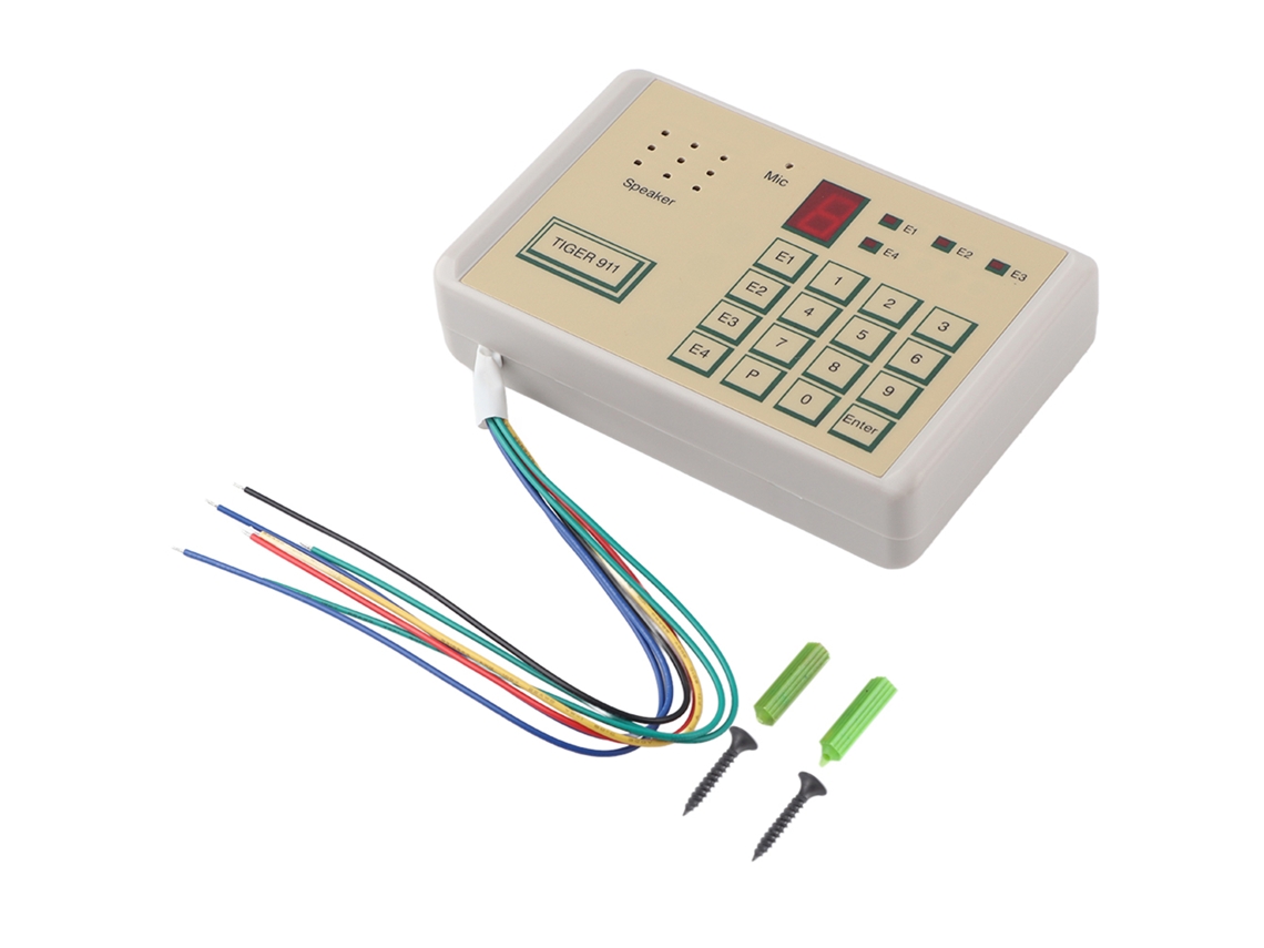 Marcador Telefónico Automático Por Voz Con Sistema De Alarma Antirrobo Para El Hogar.