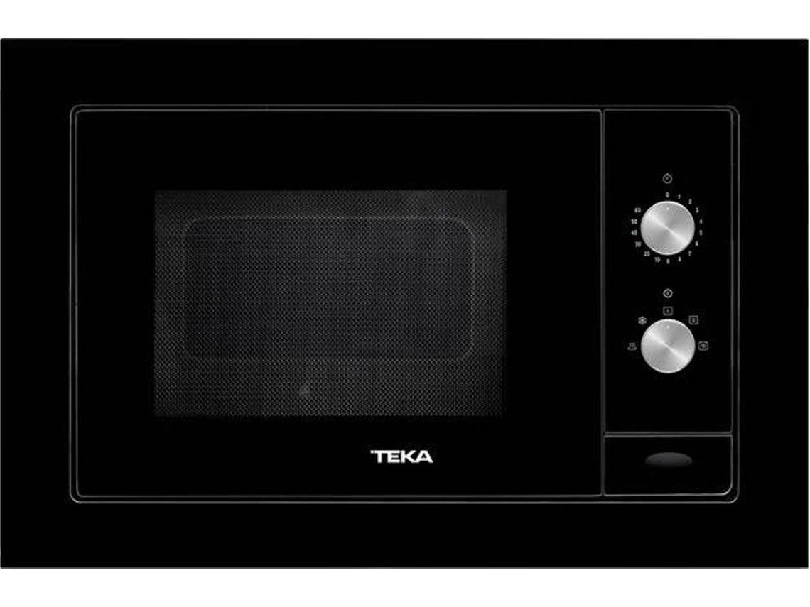 Microondas Integrable TEKA ML 8200 BI BK (20 L - Sin Grill - Negro)