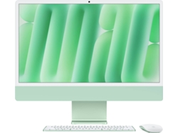 iMac APPLE Verde (24'' - Apple M4 10-Core - RAM: 16 GB - 256 GB - GPU 10-Core)