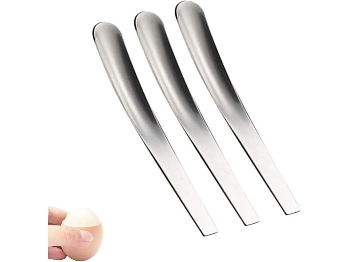 Mini cuchara de acero inoxidable pulido para postres, regalo portátil, fácil de limpiar.