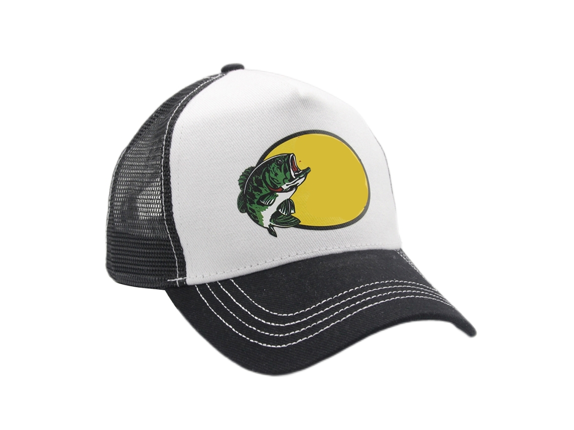 Rebe-boné de beisebol com Malha Boné Trucker Impressa Respirável Boné Solar Para Homens Mulheres Esportes Ao Ar Livre Pesca