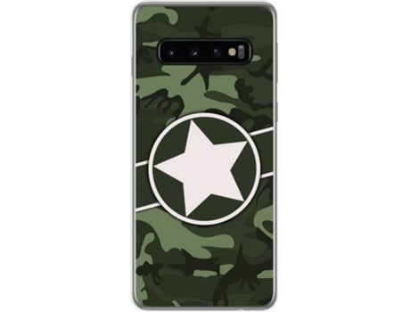 Carcasa Samsung Galaxy S10 Plus TUMUNDOSMARTPHONE Camuflaje 01 Multicolor
