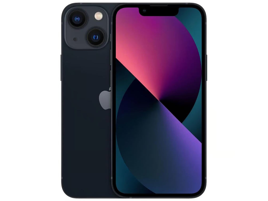 iPhone 13 Mini APPLE (Reacondicionado Señales de Uso - 128 GB - Azul Media-noche)