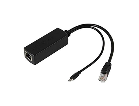 Adaptador Ethernet BIGBUY TECH para USB Sbc-Poe-Power Negro