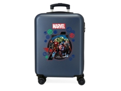 Maleta de Viaje Infantil MARVEL On The Warpath Azul (55x38x20cm - 35 L)