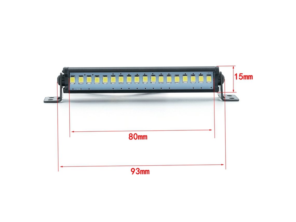 Kit De Luces Led De 18 Piezas Para Coches Rc A Escala 1/10 Traxxas Trx-4 Axial Scx10 90046 Rc4wd D90 Km2