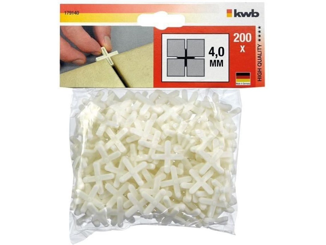 Separadores Kwb 4 Mm Bolsa De 250 Piezas