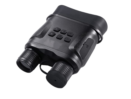 Binoculares digitales HD Visión nocturna Telescopio profesional de pantalla grande Telescopio compacto para localizar caza Viajar sin batería Negro...