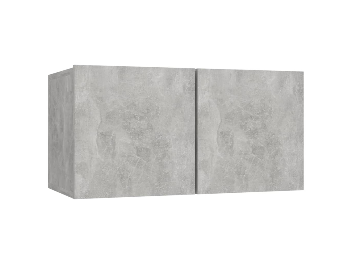 Mueble para la televisión VIDAXL Gris Madera contrachapada (60x30x30 cm)