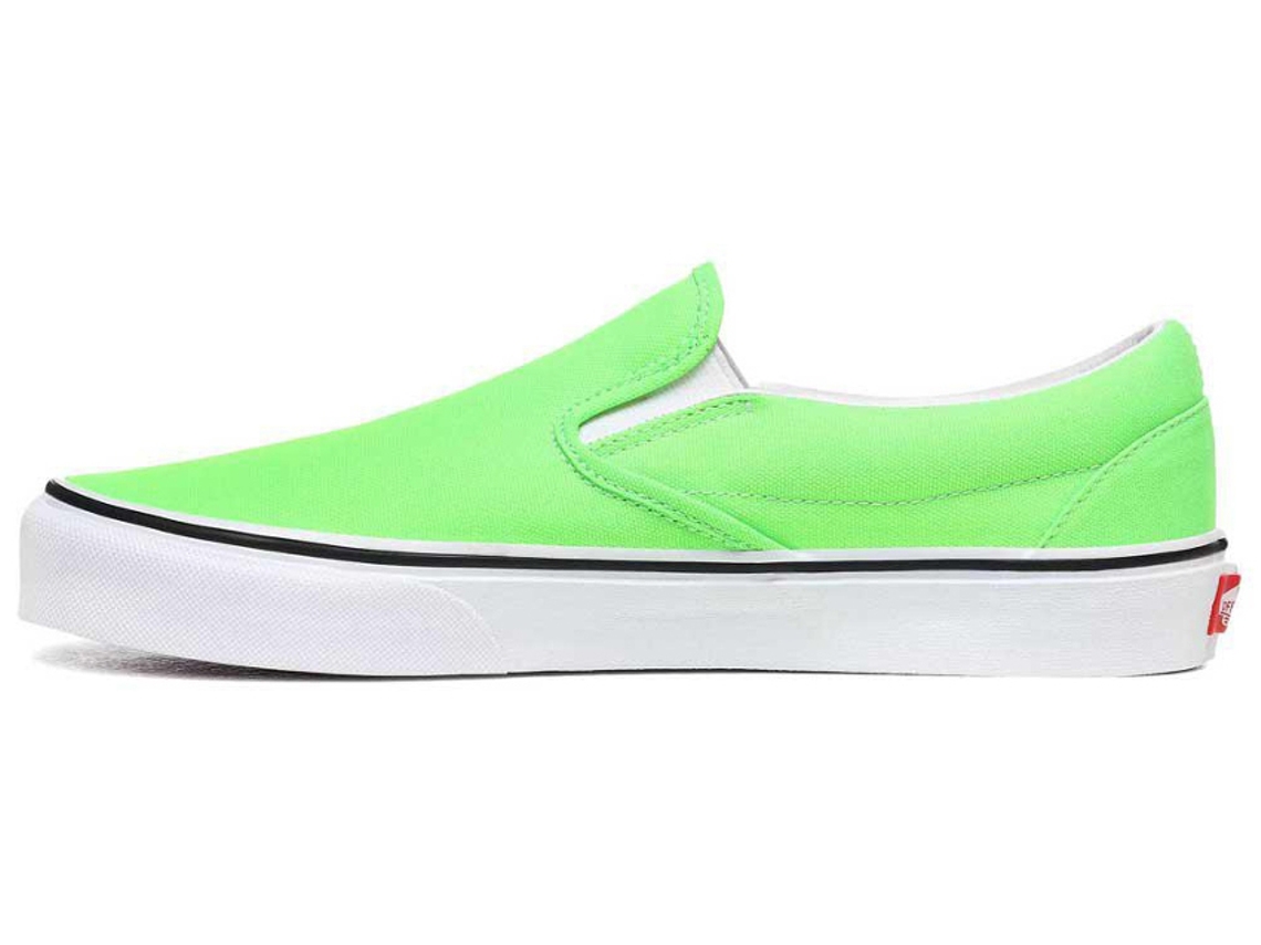Zapatillas VANS Classic Slip On Hombre 37 Verde Worten.es