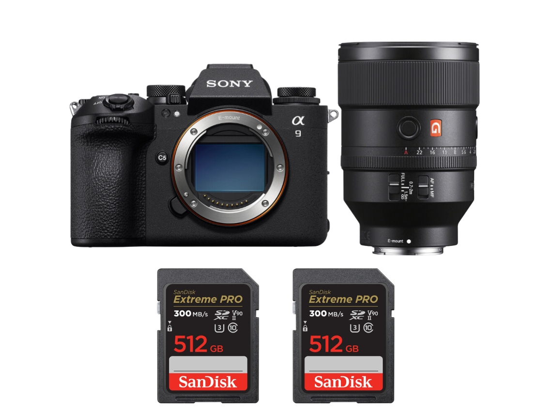 Sony A9 Iii + Fe 135mm F/1.8 Gm + 2 Sandisk 512gb Uhs-ii 300mb/s + Ebook “20 Consejos Para Fotos Que Impactan”