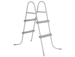 Escalera De Piscina BESTWAY Gris Metal