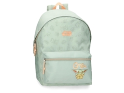 STAR WARS Mochila Escolar Poliéster Grogu Verde