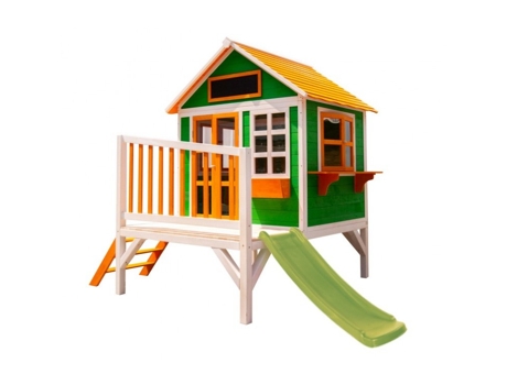 Casita de Madera Masgames Flam Elevada MASGAMES OUTDOOR GAMES