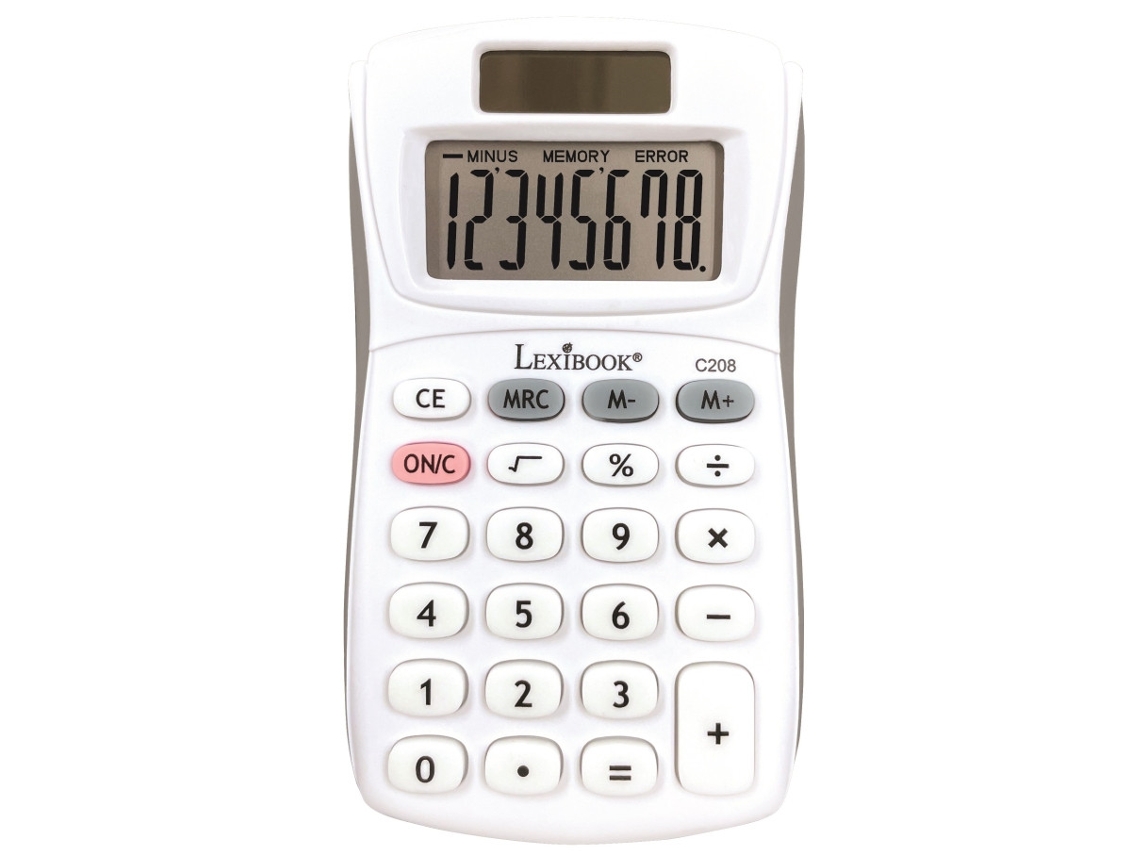 Calculadora de Bolsillo de 8 Dígitos de LEXIBOOK