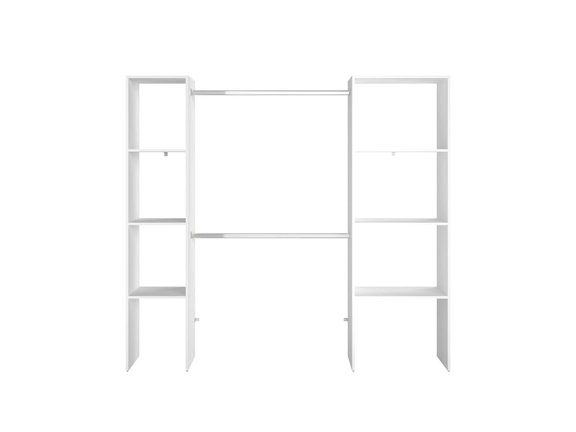 Guardarropa CONCEPT U Elysee (Blanco - Madera Aglomerada - 198x40x180 cm)