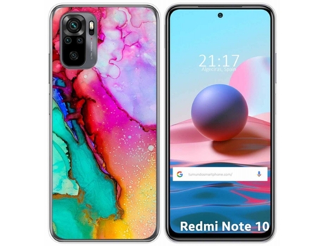 Carcasa Xiaomi Redmi Note 10 / 10S TUMUNDOSMARTPHONE Dibujos Multicolor