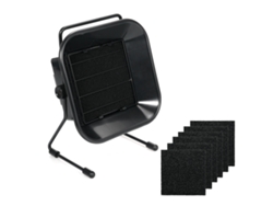 Extractor de humedad para soldadura de 16 W con filtro de carbón activado y esponja de ángulo ajustable. Incluye 6 esponjas.