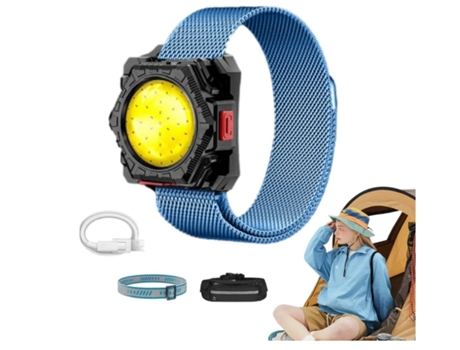 Linterna Frontal Luces Led para Camping Linterna Frontal Portátil de Muñeca Compacta Durabilidad Accesorios Bisbisous VIGA EUROPE
