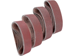 Papel De Lija De Correa 25 Piezas 7.5x53.3 Cm Grano P40/60/80/100 Para Lijadoras Mecánicas O Eléctricas