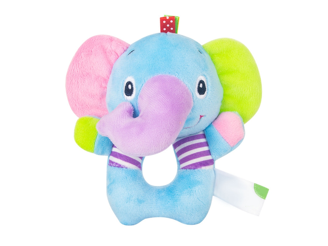 2 Piezas De Sonajeros Para Bebé, Muñecos De Animales De Algodón, Juguete Sensorial, Regalo
