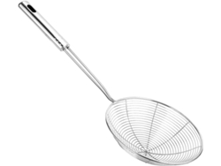 Escavadeira De Aço Inoxidável Com Cabo Resistente Ao Calor, 16 Cm