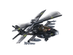 Construcción SLUBAN Army - Helicóptero AH-64 Apache (Edad Mínima: 6 - 293 Piezas)