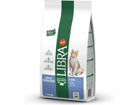 Pienso LIBRA Comida para Gato Esterilizado con Pollo