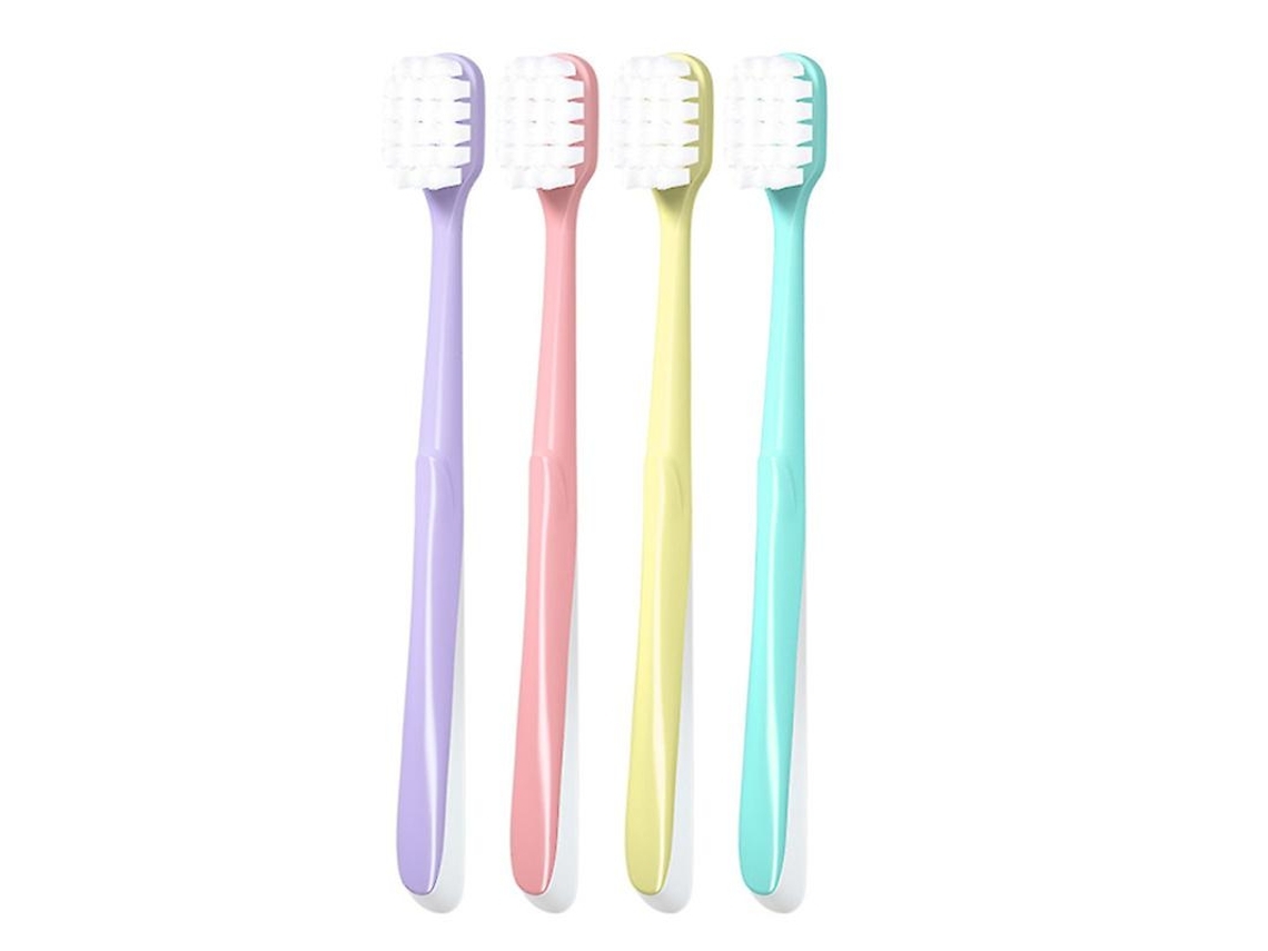 4 cepillos de dientes portátiles DIGITALLAB para mujer para viajes