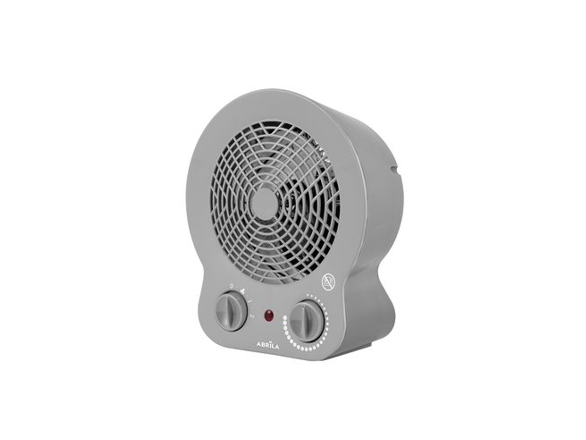 Termoventilador Eléctrico Cremona Gris 2000w 2 Potencias 3 Funciones Termostato (26,5x22,5x13cm)