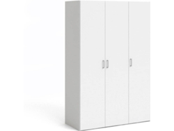 Armario DMORA Blanco (Aglomerado de Melamina - 115x175x49 cm)