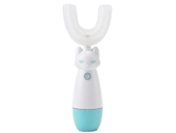 Escova De Dentes Elétrica Infantil, Em Formato De U, À Prova D'água, Ultrassônica E Com Limpeza De 360°.