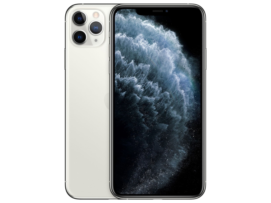 iPhone 11 Pro Max APPLE (Reacondicionado Marcas Mínimas - 64 GB - Plateado)