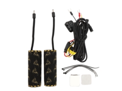 Jinwei-cubre Manillar Caliente Moto 12v 6 Niveles De Temperatura Función De Memoria Para Motocicleta