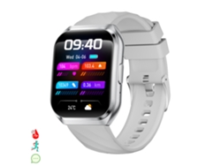 Smartwatch Qs66. Pantalla De 1.83" Con Batería De Larga Duración. Llamadas Bluetooth, Asistente De Voz, Monitor De Salud Y Múltiples Modos Deportivos.