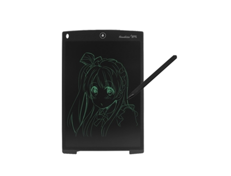 HowShow H12 12 pulgadas LCD Digital escritura dibujo tableta almohadillas de escritura tablero gráfico electrónico portátil negro