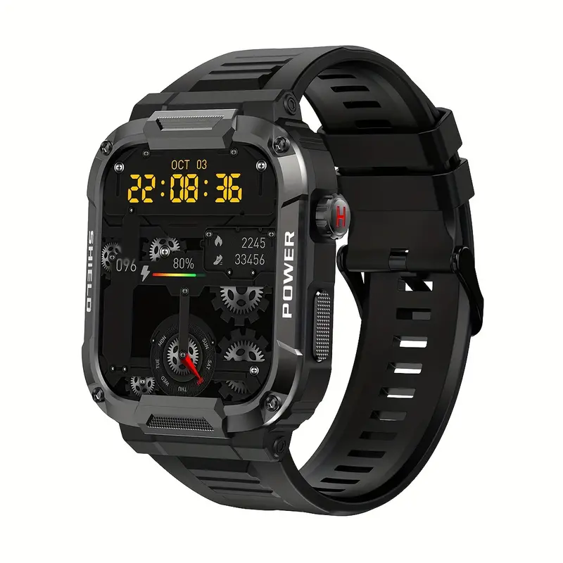 Reloj Inteligente SHAH ARPAN Relojes Inteligentes Resistentes para Ejercicios,