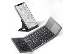Teclado Sem Fio Dobrável Ultrafino com touchpad, compatível com LG L Fino TAISHENGDA