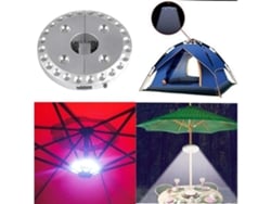 28 Lámpara Led Diseño Compacto Para Viaje Inalámbricas Parasol Jardín Y Terraza, Con Bombillas Ultrabrillantes, Adecuadas Camping, Senderi