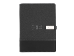 Vrla-cuaderno Inteligente A5 Con Lámpara De Escritorio Carga Inalámbrica Y Batería Externa Portátil