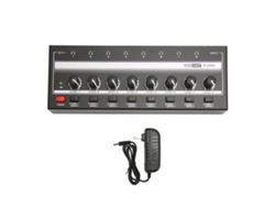 Amplificador De Auriculares Estéreo Profesional De 8 Canales, Bajo Nivel De Ruido, Alta Potencia, 100-240 V, Enchufe Estadounidense.